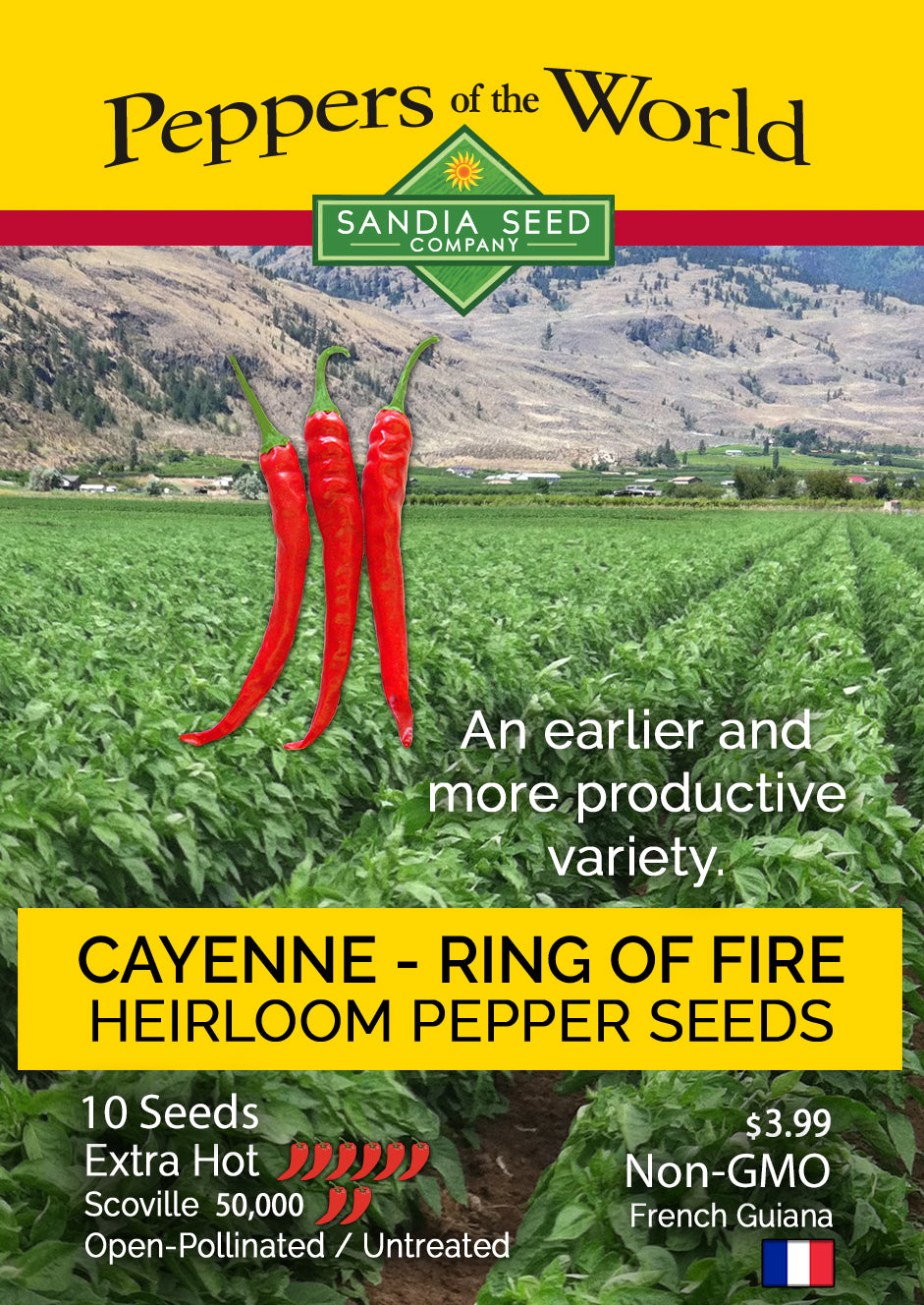Pepper Pickler Seeds 6-Pack - Sweet, Hot and Tangy Peppers