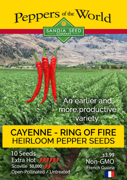 Pepper Pickler Seeds 6-Pack - Sweet, Hot and Tangy Peppers