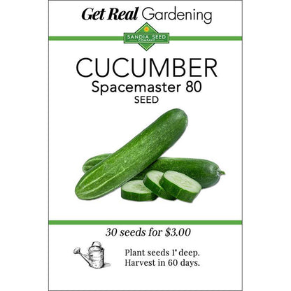 Cucumber Seeds - Spacemaster 80 - Very Productive with Compact Growth