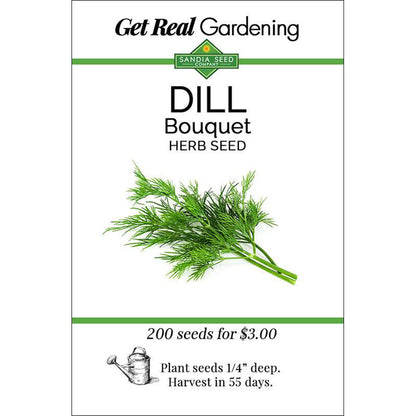 Bouquet Dill Seeds - Fragrant for cooking and pickling