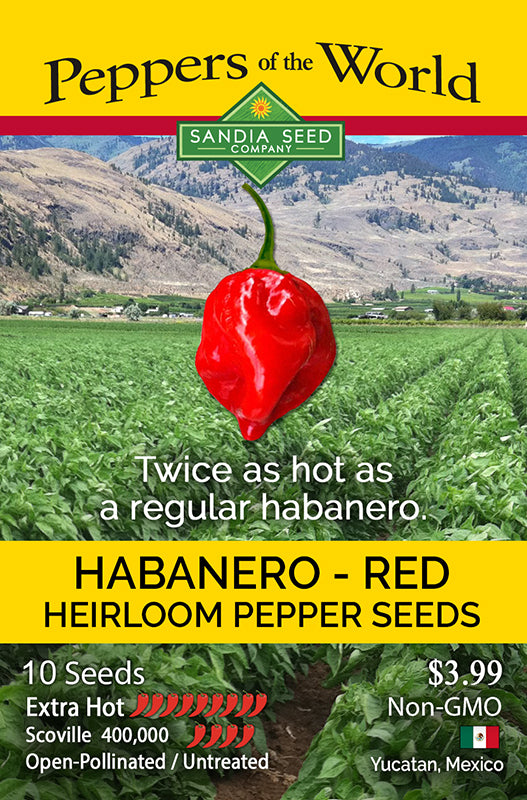 Sizzling Hot Pepper Seeds 6-Pack - 15% Off