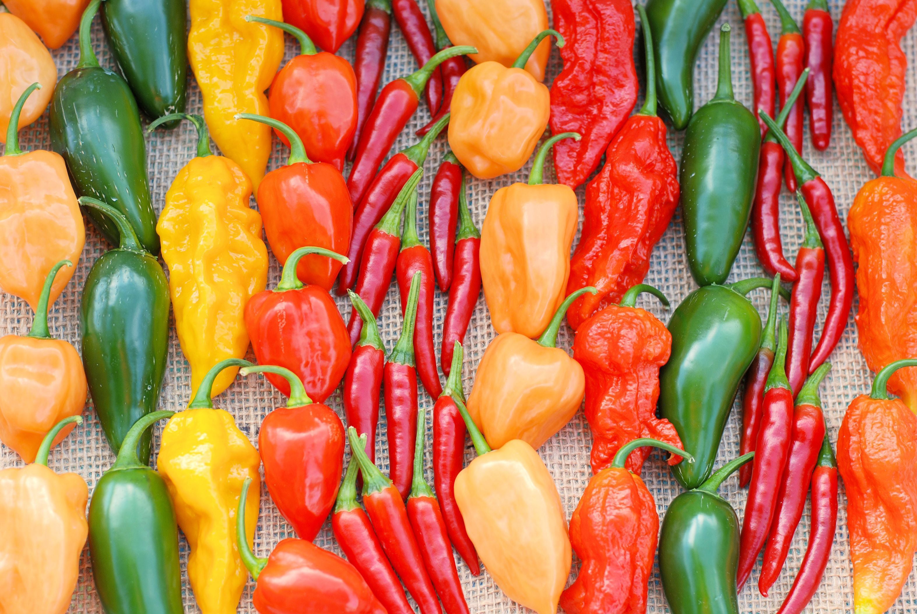 List of Peppers by Heat