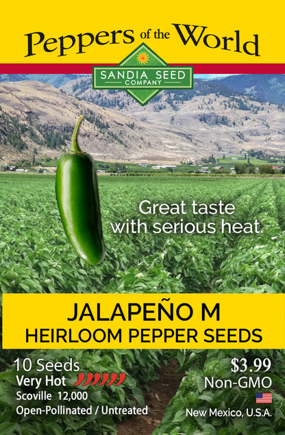 Jalapeño Lover Seed Bundle - 4-pack Discount Sale - Spicy!
