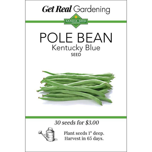 Bean - Kentucky Blue Pole Green Bean Seeds - Great Flavor - ON SALE