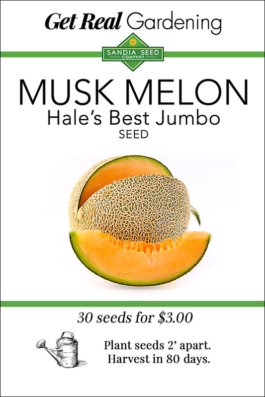 Muskmelon Cantaloupe Seeds - Hale's Best Jumbo