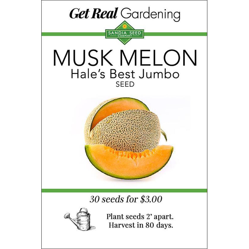 Hale's Best Jumbo Seeds - Cantaloupe Muskmelon - Sweet Flavor