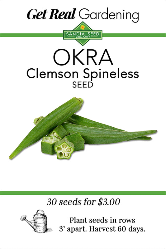 Okra - Clemson Spineless Seed