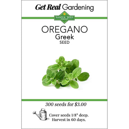Oregano Greek Seeds - True Greek Oregano - Spicy Aromatic Herb - ON SALE