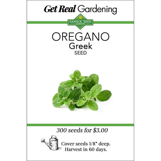 Oregano Greek Seeds - True Greek Oregano - Spicy Aromatic Herb - ON SALE