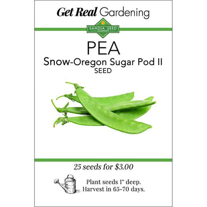 Oregon Sugar Pod Pea Seeds - Crisp, Tender, and Sweet