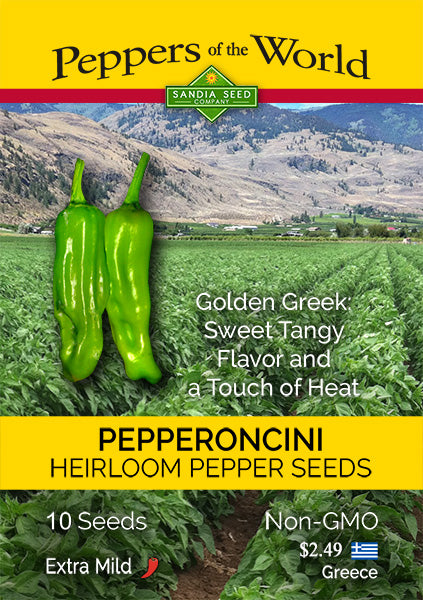 Pepper Pickler Seeds 6-Pack - Sweet, Hot and Tangy Peppers