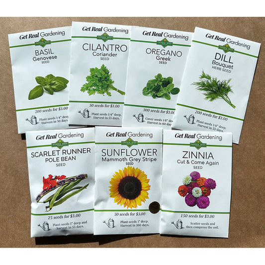 Pollinator Garden Seed Bundle - 7-Pack Discount Sale - The Best Pollinator plants for your pepper, tomato and vegetable garden