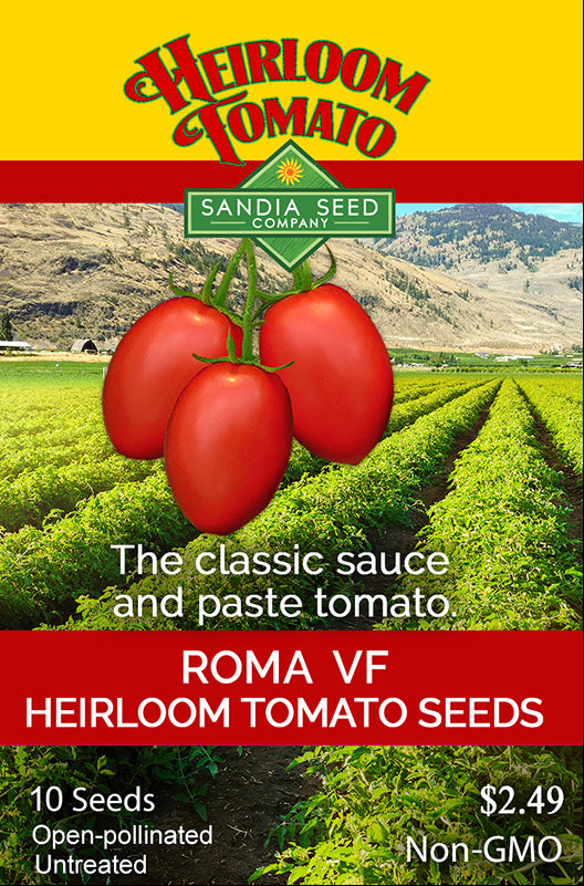 Tomato - Roma VF Seeds - ON SALE