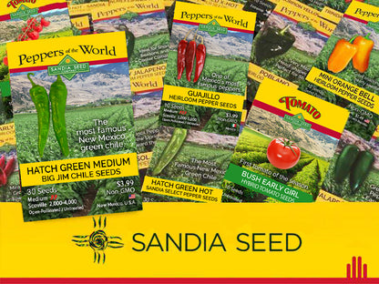 Wholesale Pepper and Tomato Assortment - 45 Varieties - 270 Packets WITH Floor Display