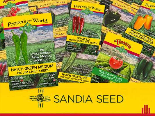 Wholesale Pepper and Tomato Assortment - 45 Varieties - 270 Packets WITH Floor Display
