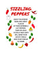 Sizzling Hot Peppers 6-Pack - 15% off