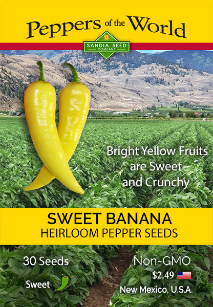 Pepper Pickler Seeds 6-Pack - Sweet, Hot and Tangy Peppers
