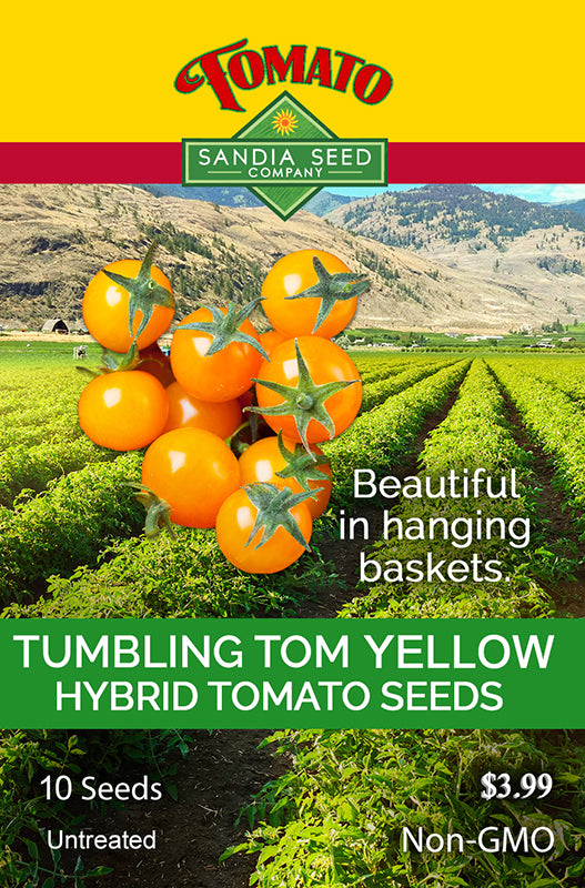 Tumbling Tom Yellow F1 Tomato Seeds