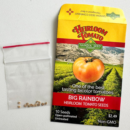 Tomato - Big Rainbow Heirloom Seeds