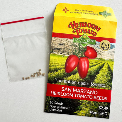 Tomato - San Marzano Roma Heirloom Seeds