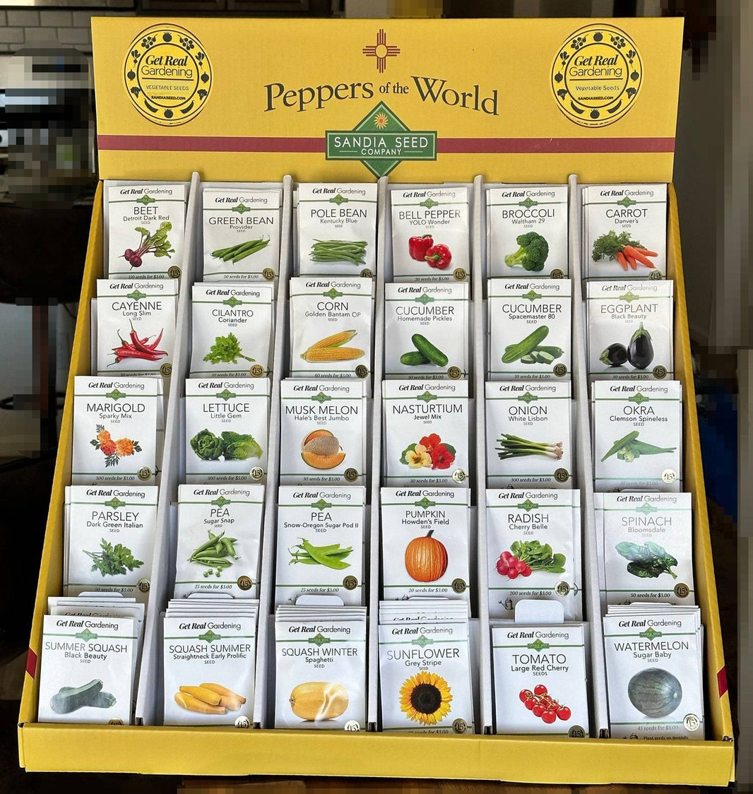 Seed Displays – Sandia Seed Company