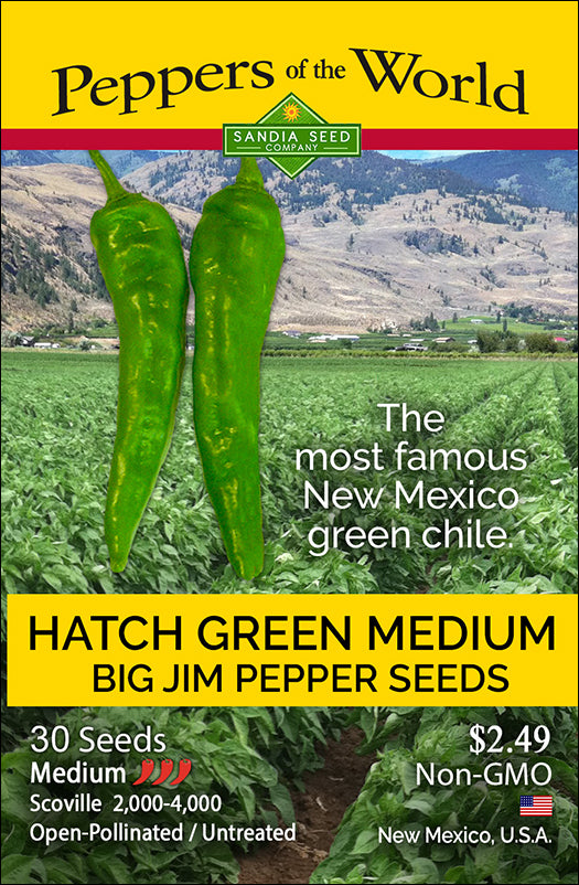 Hatch Chile Seeds - Medium Heat 