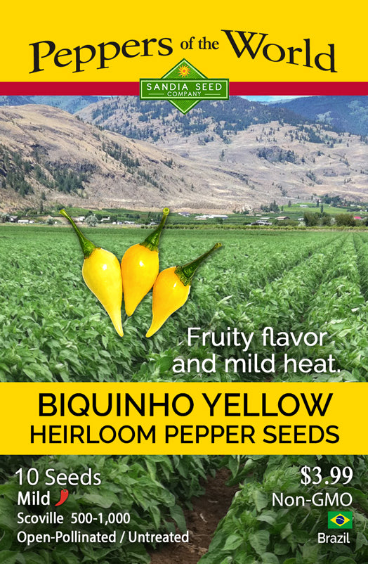 Biquinho Yellow Pepper Seeds