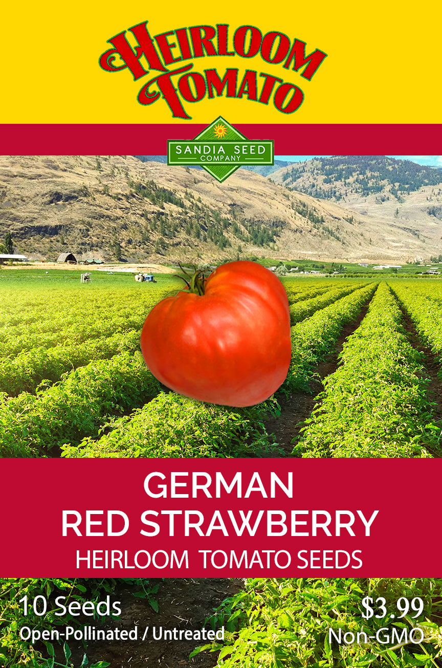 Tomato - German Red Strawberry Heirloom Seeds