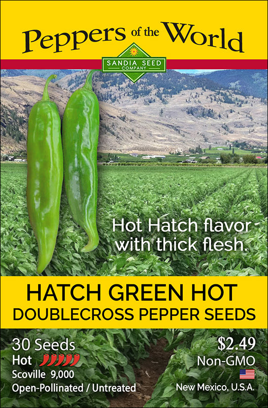 Hatch Green Hot - Doublecross Chile Seeds