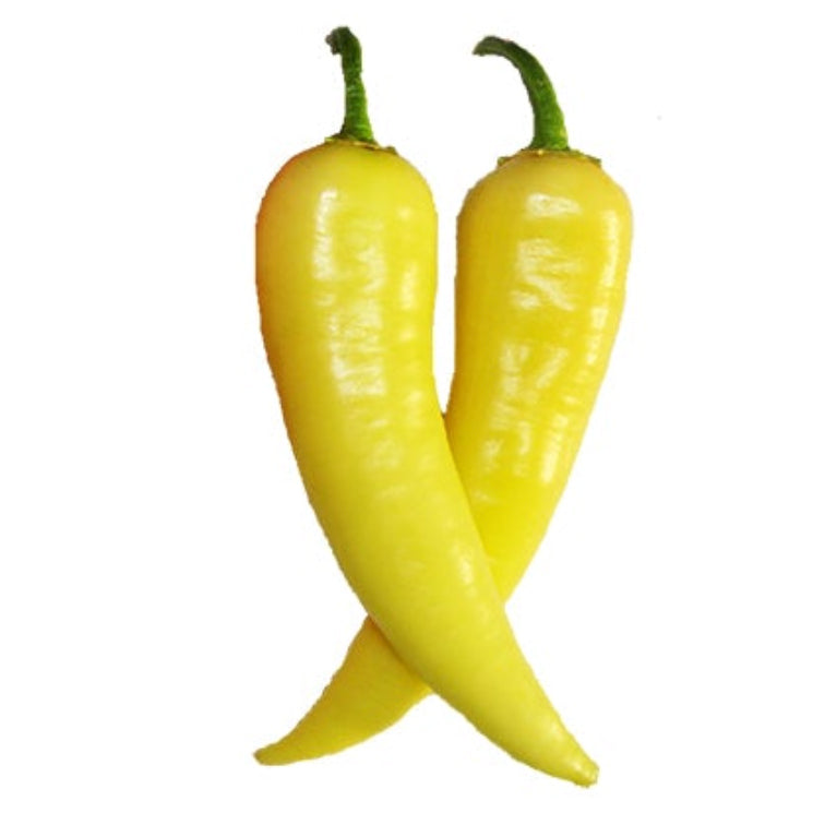 Sweet Banana Pepper Seeds - 25 Count - Heirloom, Non-GMO, American Grown - Easy To Grow