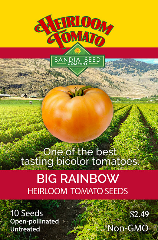 Tomato - Big Rainbow Heirloom Seeds