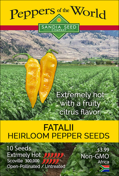 Fatalii Heirloom Pepper Seeds