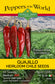 Guajillo Chile Seeds - Sandia Seed Company