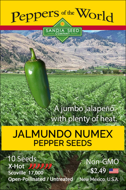 Jalapeño NuMex Jalmundo Pepper Seeds