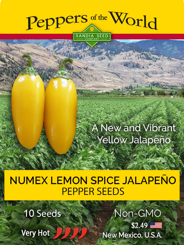 Jalapeño Yellow Lemon Spice Seeds - Sandia Seed Company
