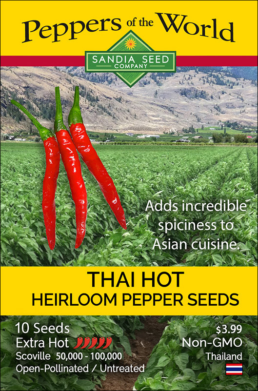 Thai Hot Pepper Seeds - ON SALE